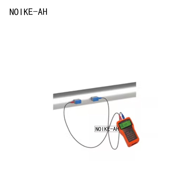Portable handheld ultrasonic flowmeter
